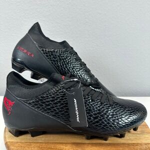 Phenom Elite Velocity 3.0 Cobra Football Soccer Cleats Black Snakeskin Mens 12.5